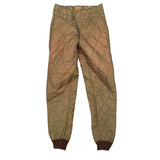 Czech Military Army Surplus Cold Weather Quilted Thermal Trousers