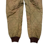 Czech Military Army Surplus Cold Weather Quilted Thermal Trousers