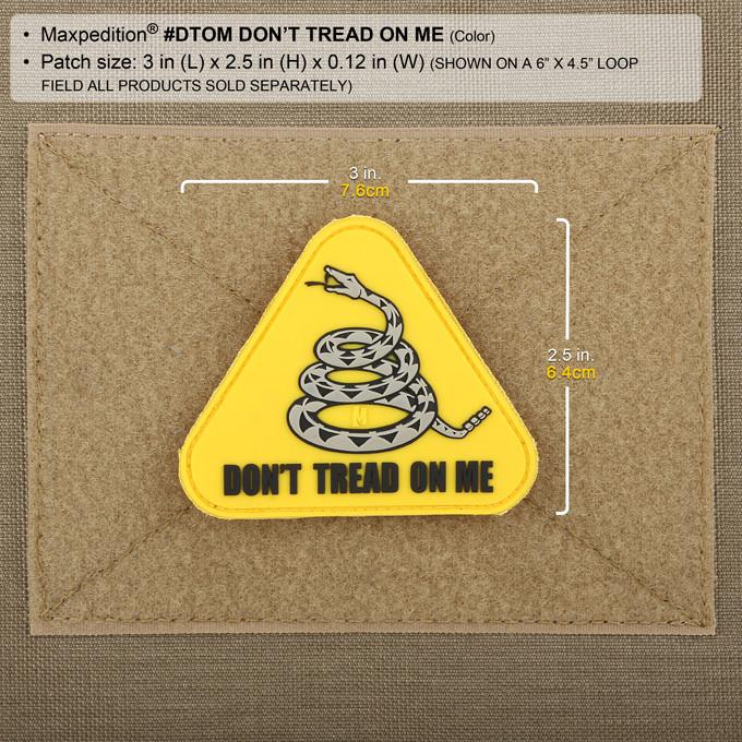 Maxpedition Don't Tread On Me Colour Patch