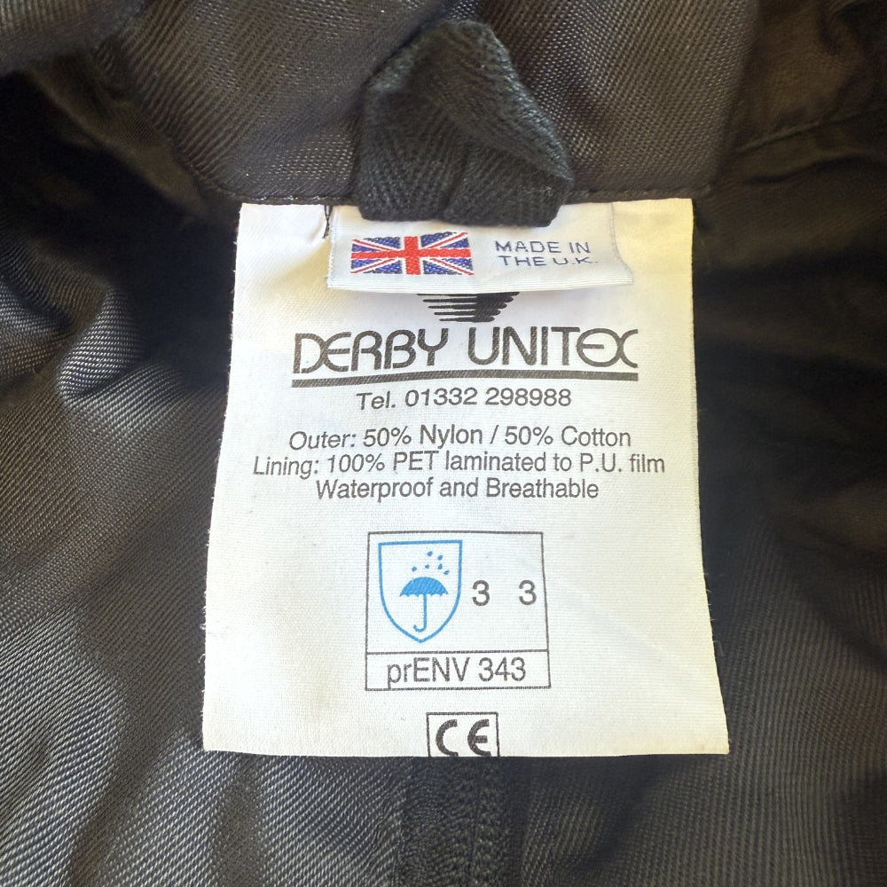 British Military Derby Unitex Waterproof & Breathable Coverall – Dark Navy