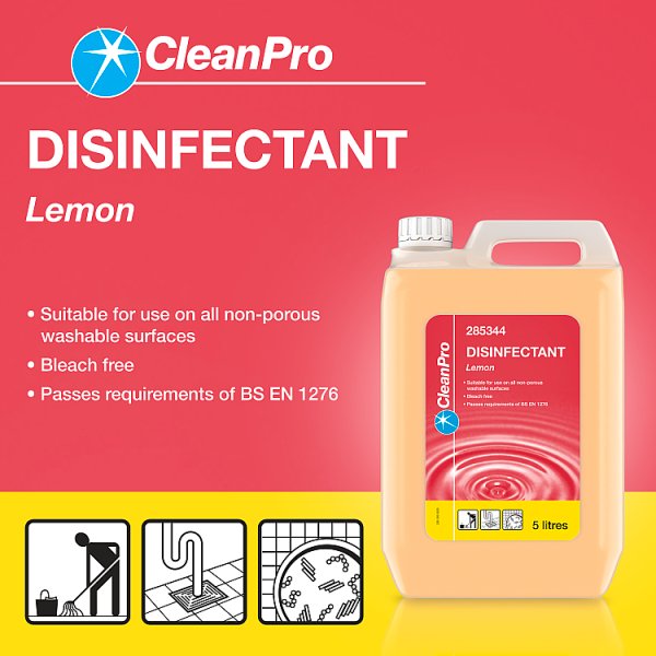 Lemon Disinfectant - 5 Litres