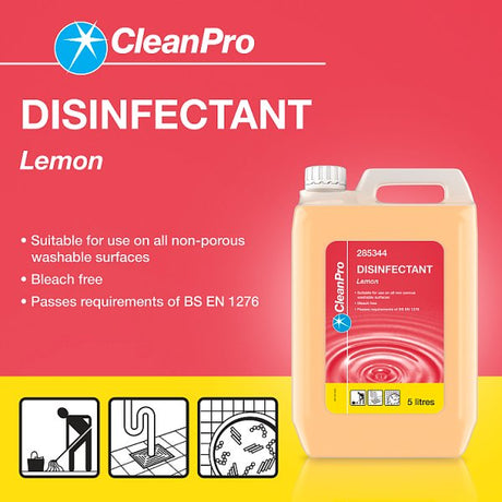Lemon Disinfectant - 5 Litres