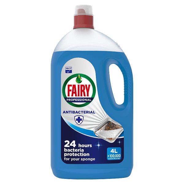 Fairy Professional Antibacterial Washing Up Liquid 4 Litre