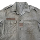 French Military Army Drab Short Sleeve Shirt