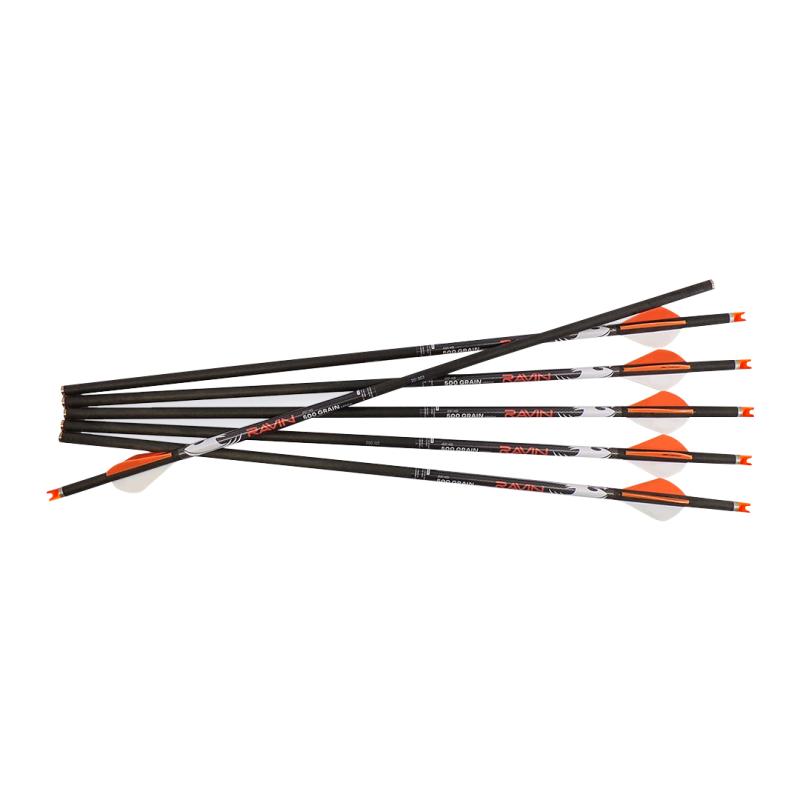 Ravin LLC Carbon Crossbow Bolts 500 Grain .001