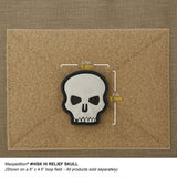 Maxpedition Hi Relief Skull Glow Patch