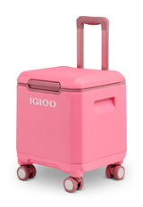 Igloo Tagalong II 360 Spinner Cooler Box 20QT - Thrift Pink