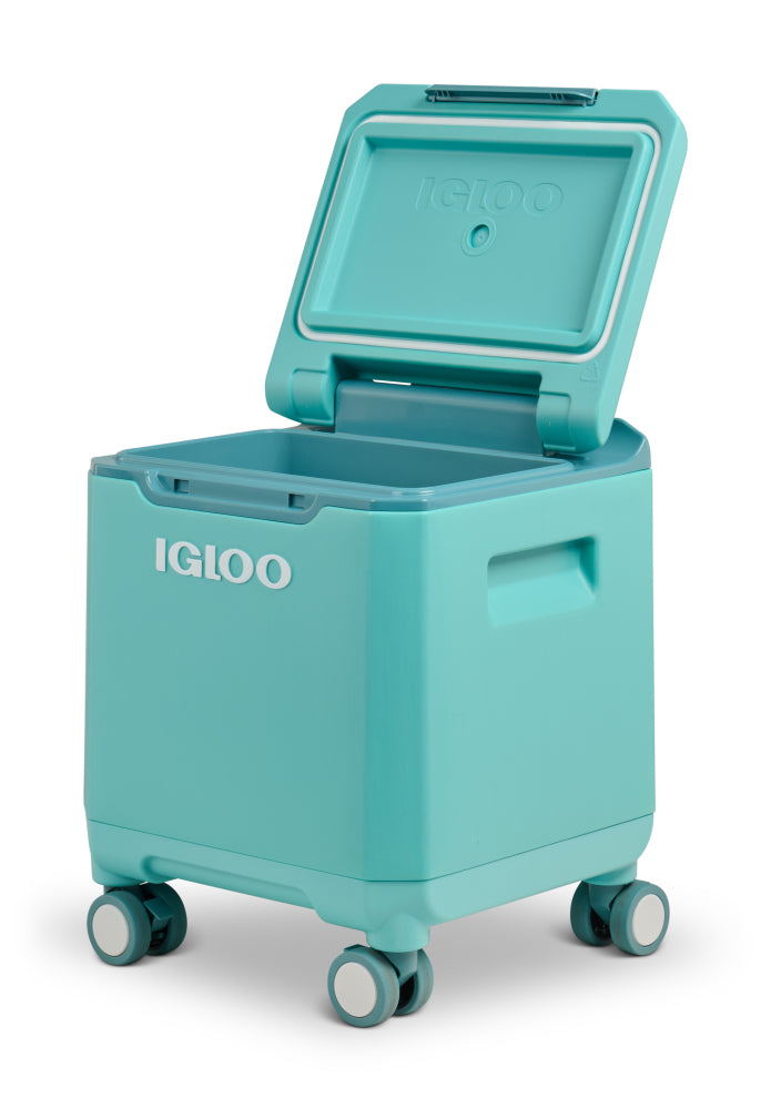 Igloo Tagalong II 360 Spinner Cooler Box 20QT - Lagoon Teal