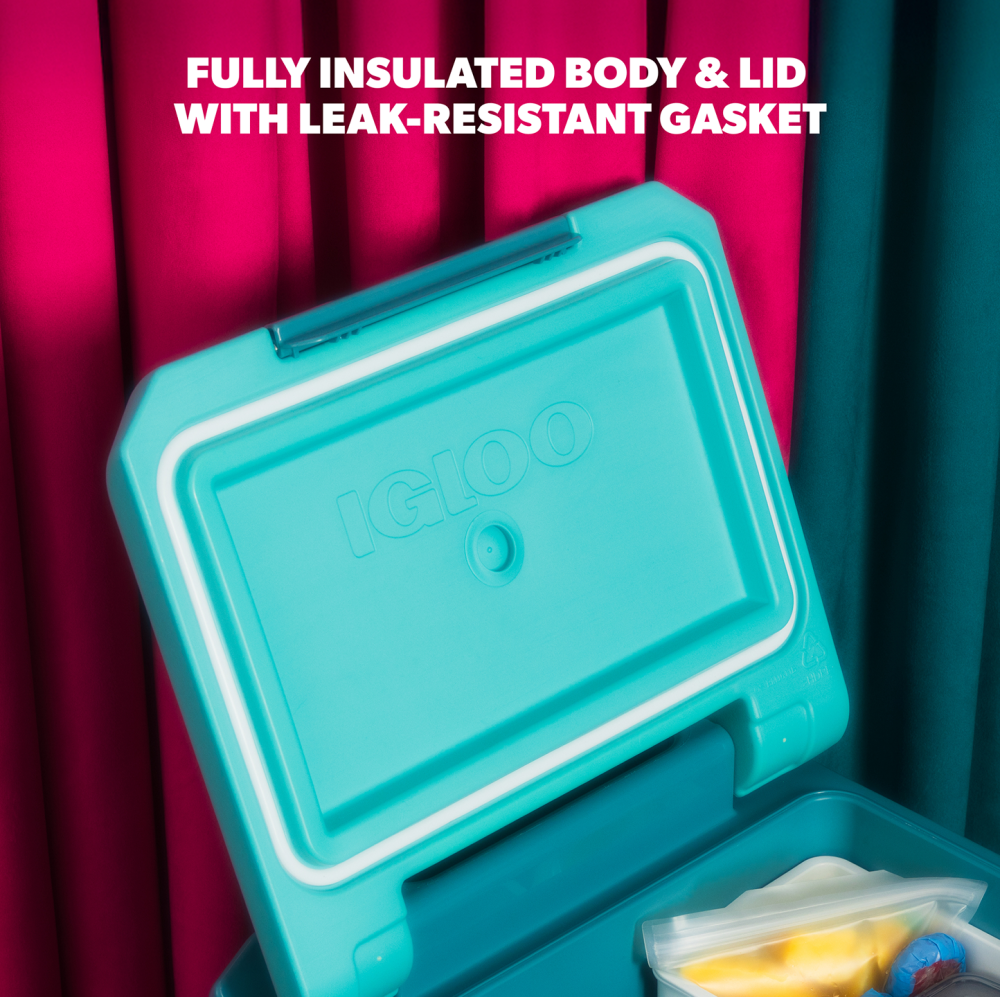 Igloo Tagalong II 360 Spinner Cooler Box 20QT - Lagoon Teal