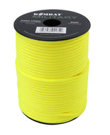 Kombat UK Paracord - 100m Reel - Neon Yellow