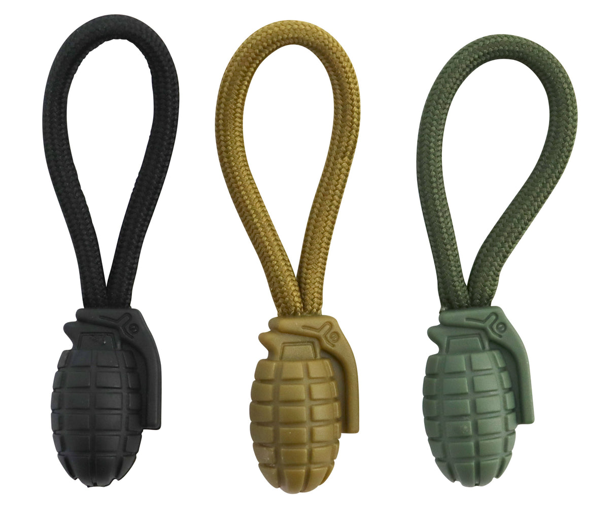 Kombat UK Grenade Ring Pullers - Olive Green