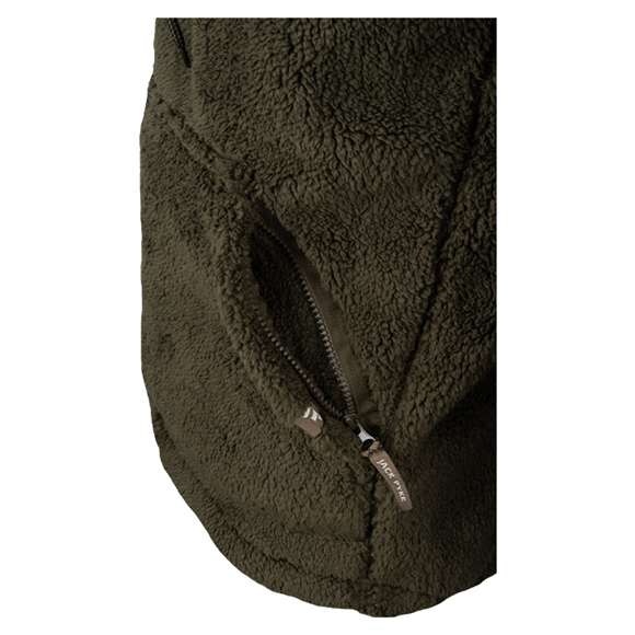 Jack Pyke Sherpa Fleece Hoodie Gen 2 - Dark Olive