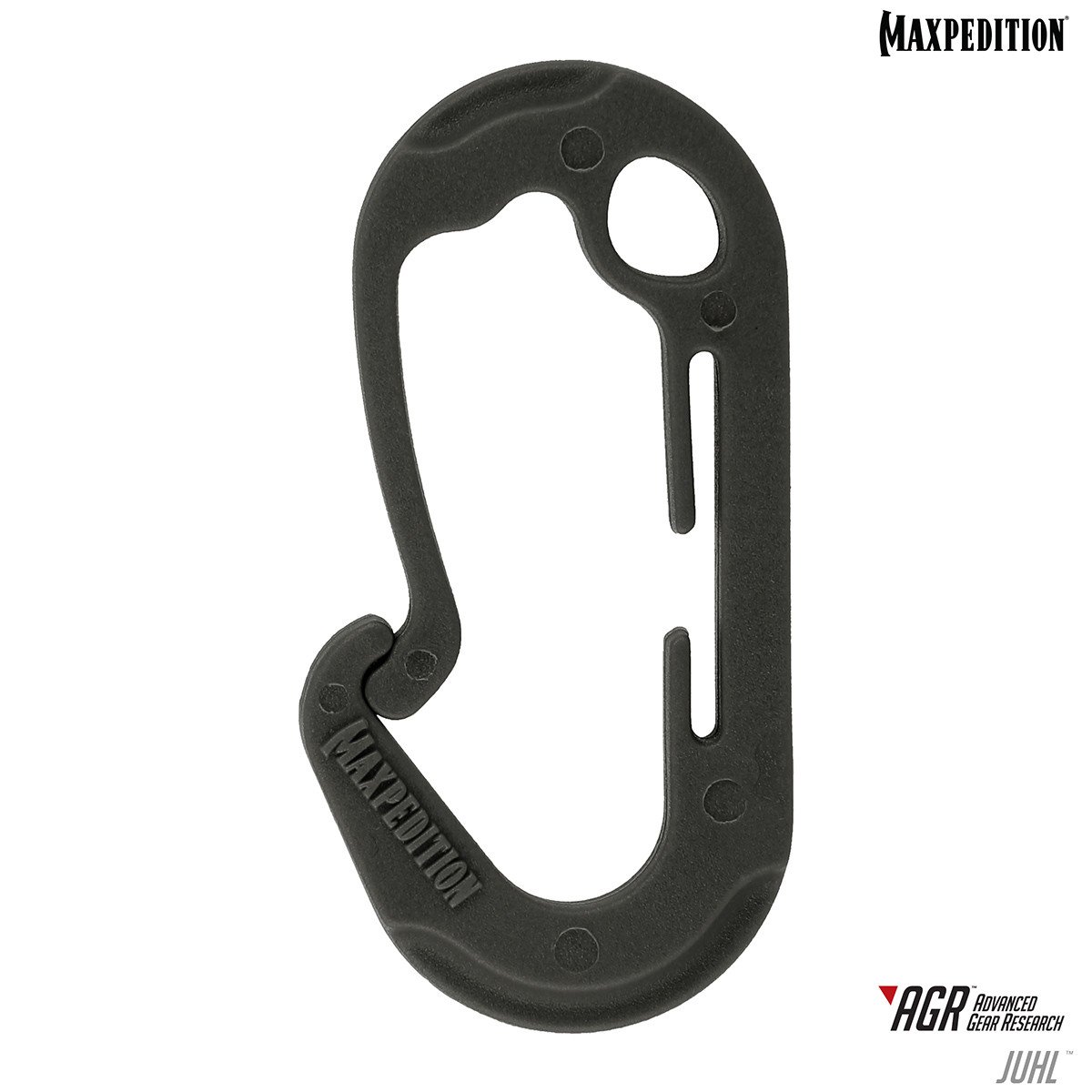 Maxpedition Large JUHL Utility Hooks Black Pack of 4