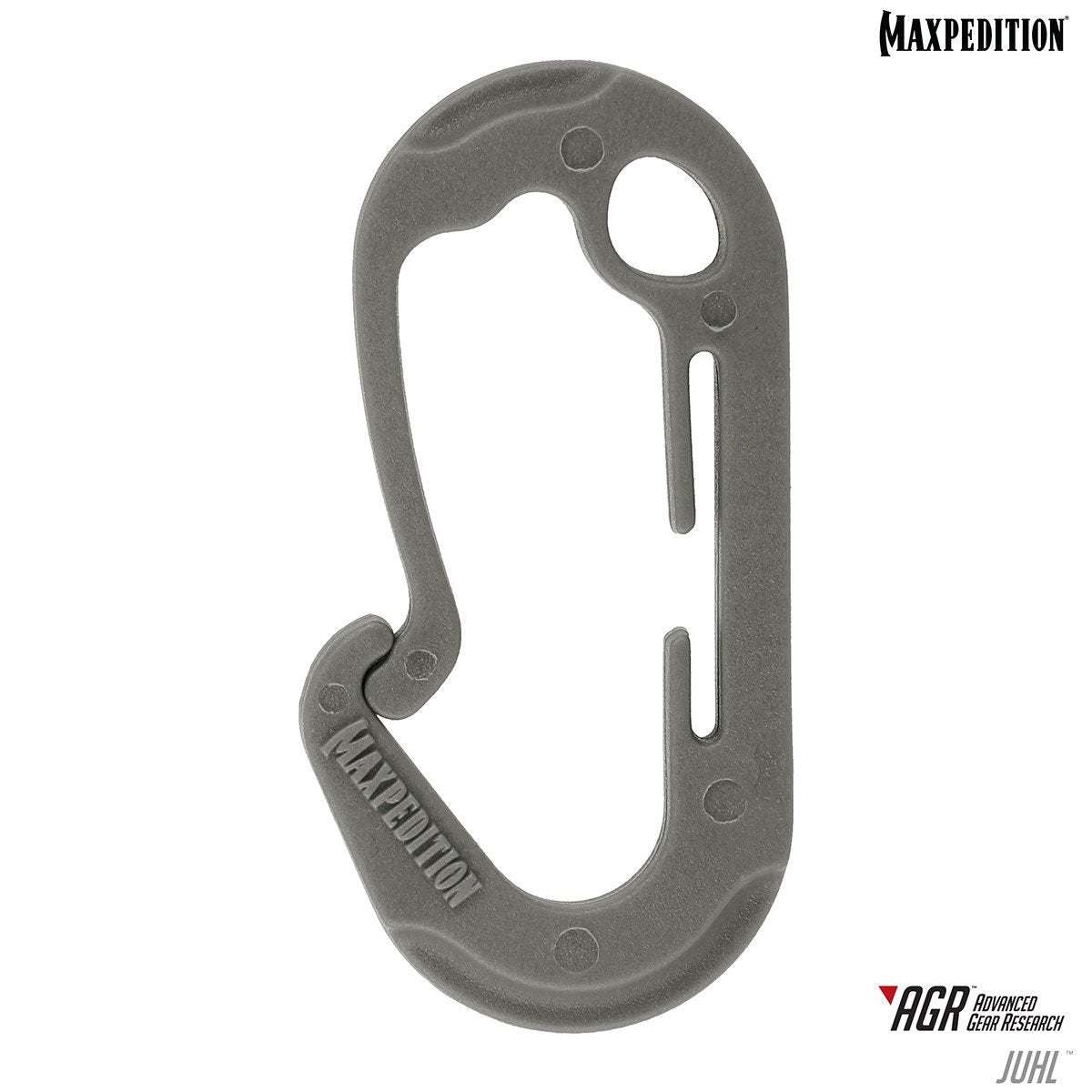 Maxpedition Large JUHL Utility Hooks Grey Pack of 4