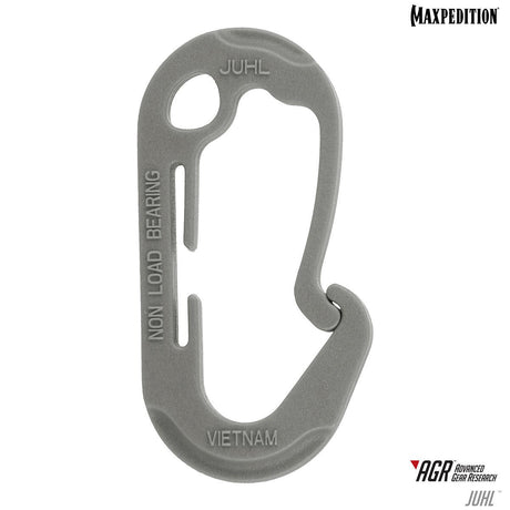 Maxpedition Large JUHL Utility Hooks Grey Pack of 4