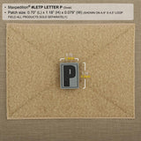 Maxpedition Letter P Swat Patch