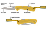 Gerber LST Mini Folding Lock Knife Mustard - Yellow