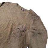 Livergy Olive Green Military-Style Sweater