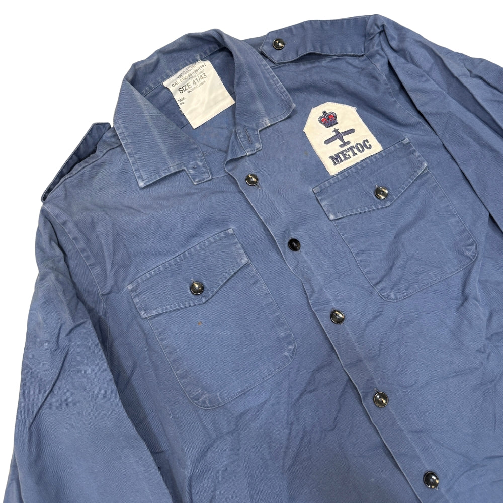 British Military Men's Royal Navy Working Dress Cotton Shirt