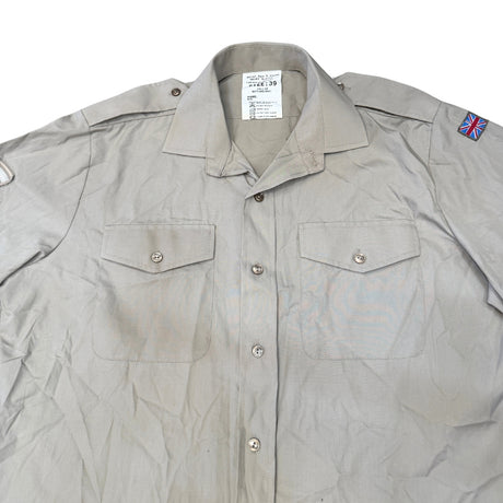 British Military Men's Stone Short Sleeve Shirt