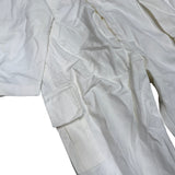British Military Men's General Service White Cotton Coveralls