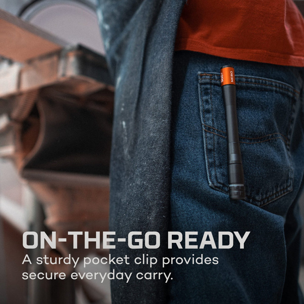 Nebo Inspector 500+ Clam Handheld Flashlight