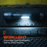 Nebo Slyde King 4K Flashlight for Work Lighting