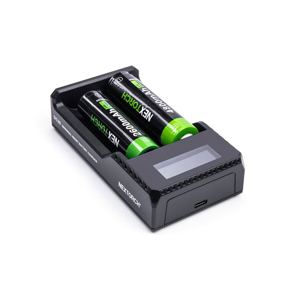 Nextorch DC20 Dual Slot Universal Smart Battery Charger
