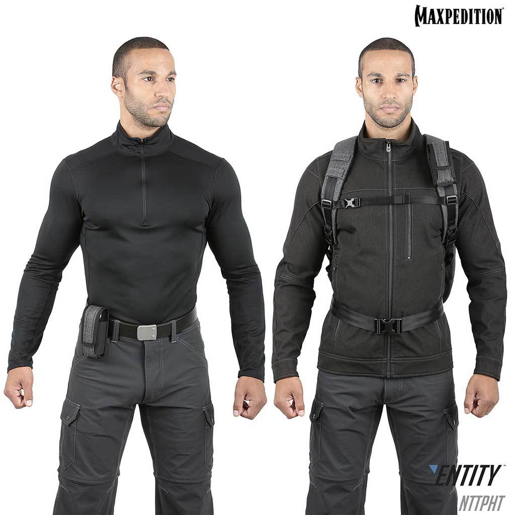 Maxpedition Entity Tall Charcoal Utility Pouch