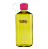 Nalgene 32oz / 1L Tritan Sustain Narrow Mouth Bottle Endive - Fuchsia Purple Cap