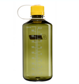 Nalgene 32oz / 1L Tritan Sustain Narrow Mouth Bottle Oil Green - Freesia Cap