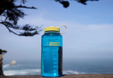 Nalgene 32oz / 1L Tritan Sustain Wide Mouth Bottle Blue Atoll - Endive Cap