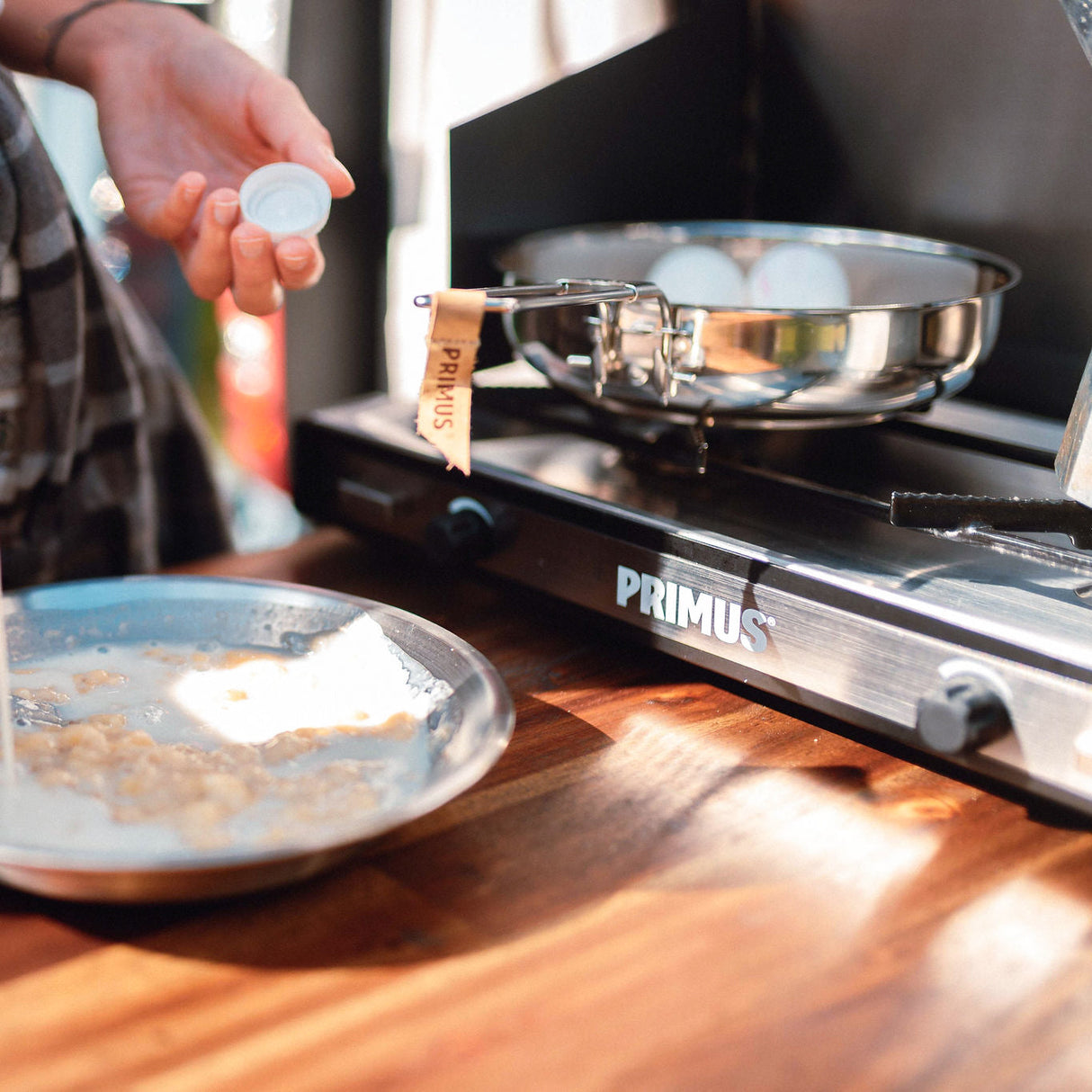 Primus CampFire Frying Pan Stainless Steel 21cm
