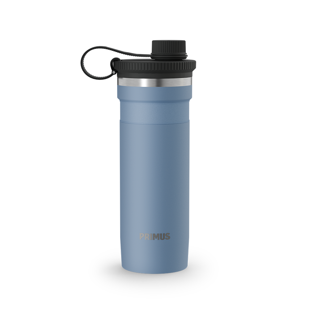 Primus Mika Wide Insulated Bottle 0.5 L Drink Cap Glacier Blue