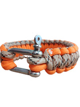 BCB 9" Paracord Bracelet With Metal Closure
