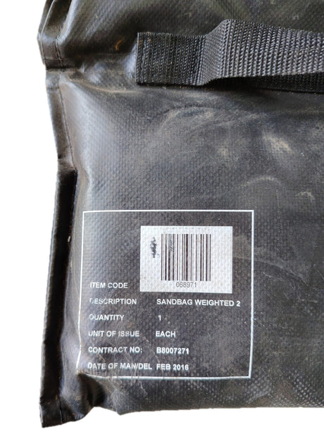 British Military Reusable Weighted Sand Bags