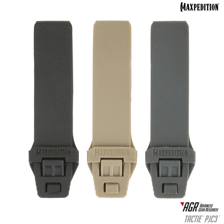 Maxpedition TacTie PJC3 Grey Pack of 6