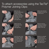 Maxpedition TacTie PJC5 Black Pack of 6