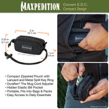 Maxpedition Cocoon EDC Black Pouch