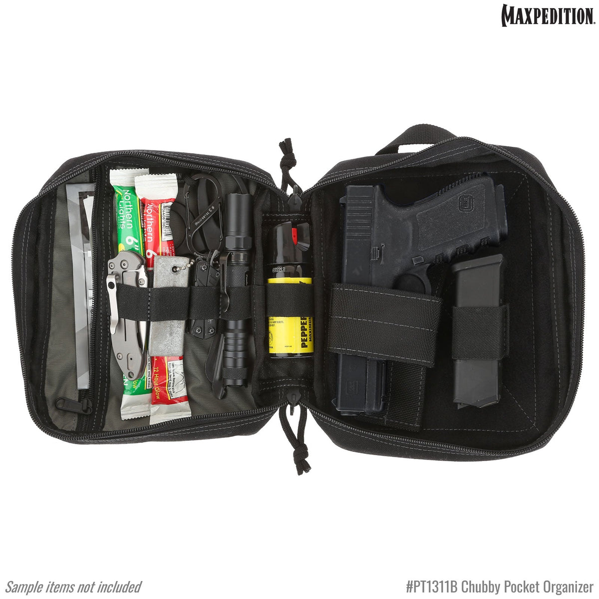 Maxpedition CHUBBY Black Pocket Organiser