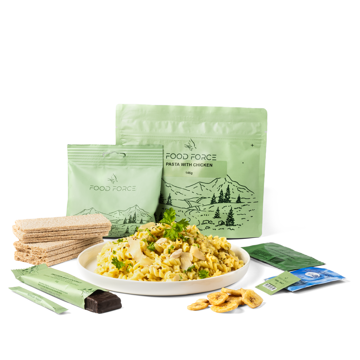 Food Force Pasta With Chicken Main Meal Bundle