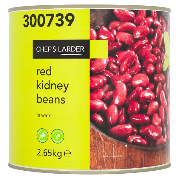 2.65kg  Canned Red Kidney Beans