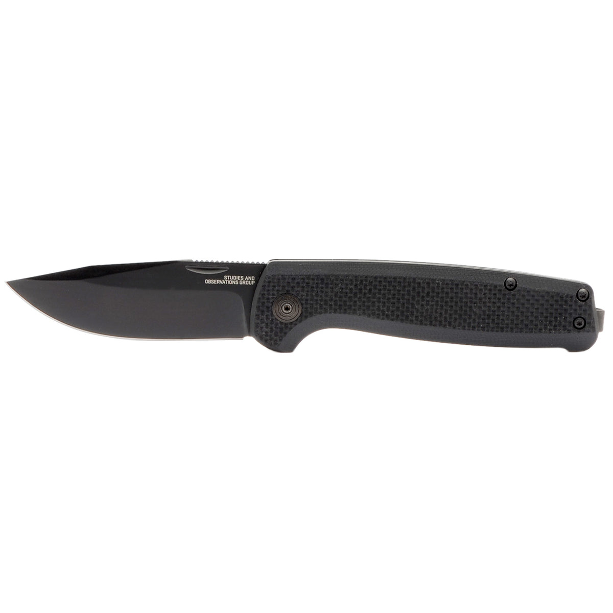 SOG Terminus Slip Joint Blackout Folding Knife