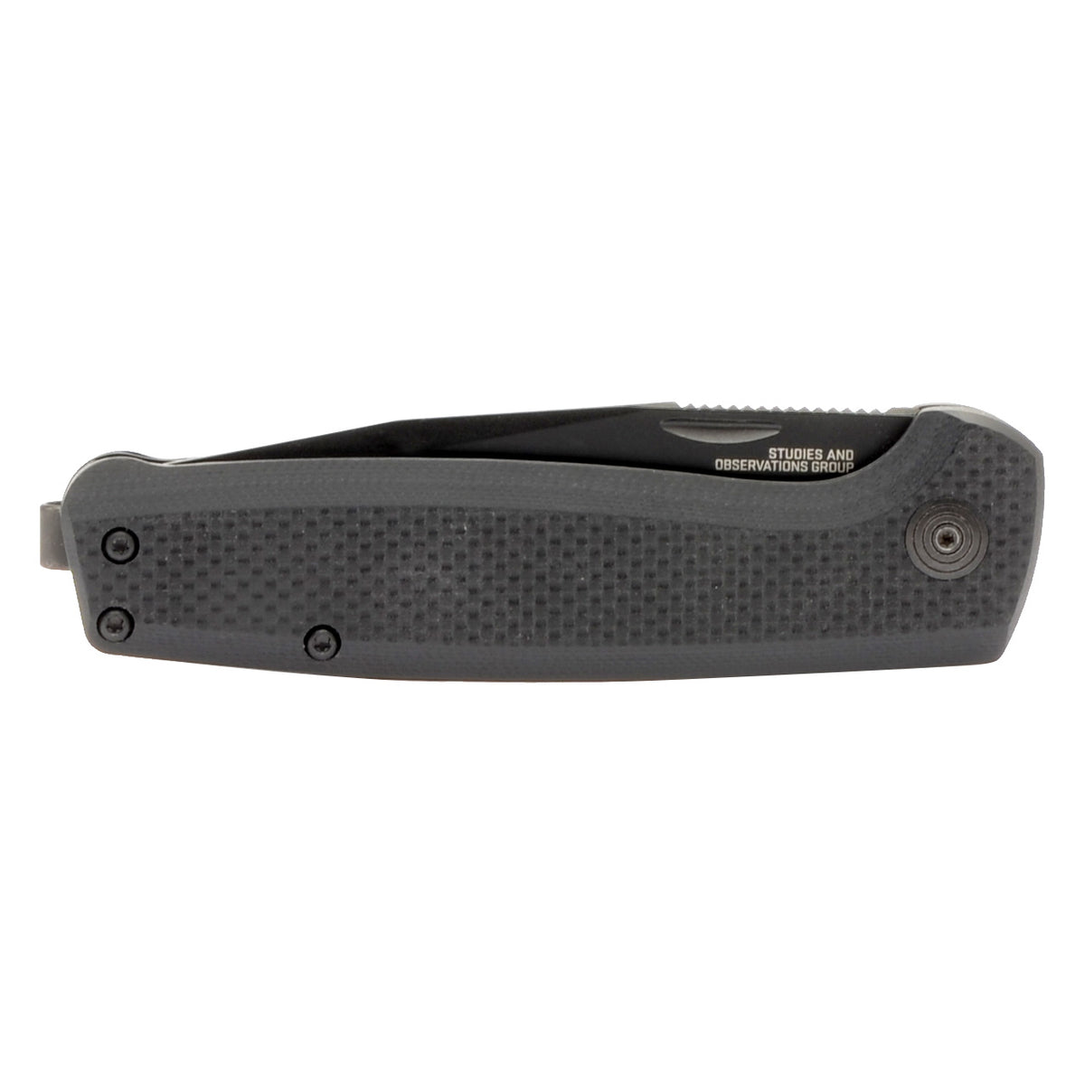 SOG Terminus Slip Joint Blackout Folding Knife