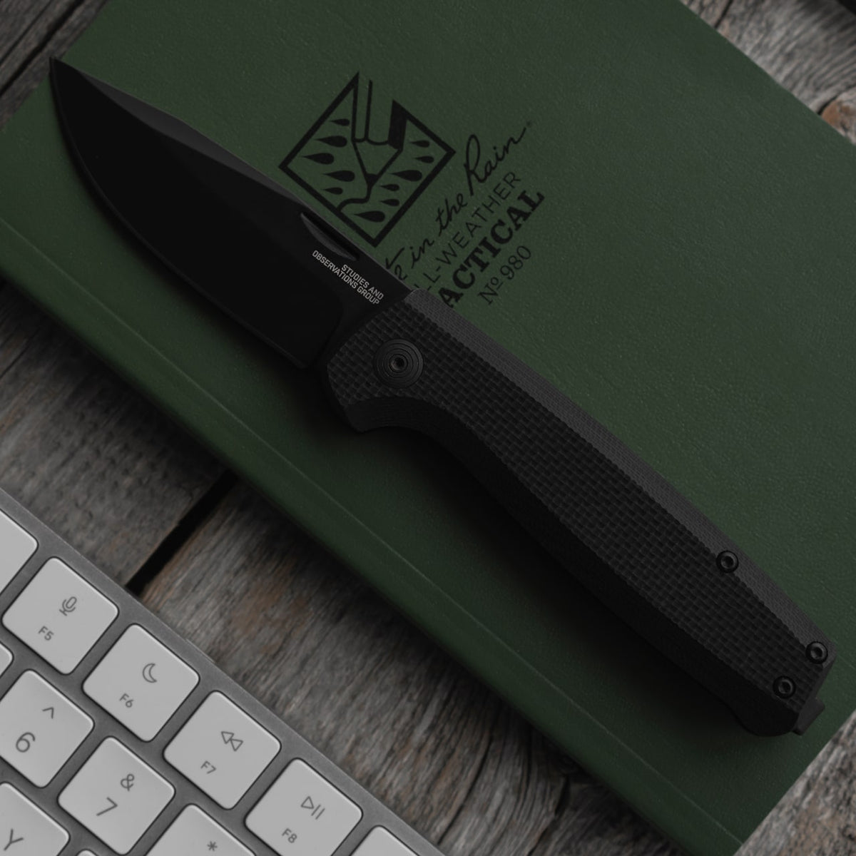 SOG Terminus Slip Joint Blackout Folding Knife