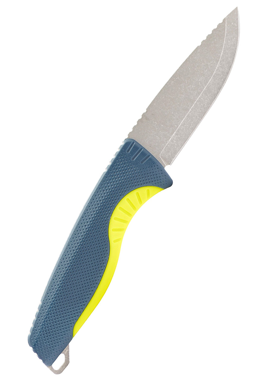 SOG Aegis FX Fixed Blade Indigo + Acid Yellow