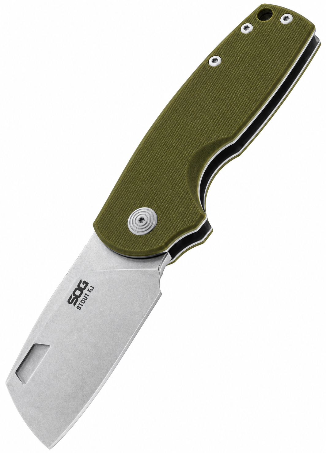 SOG Stout SJ Clever Od Green Folding Knife