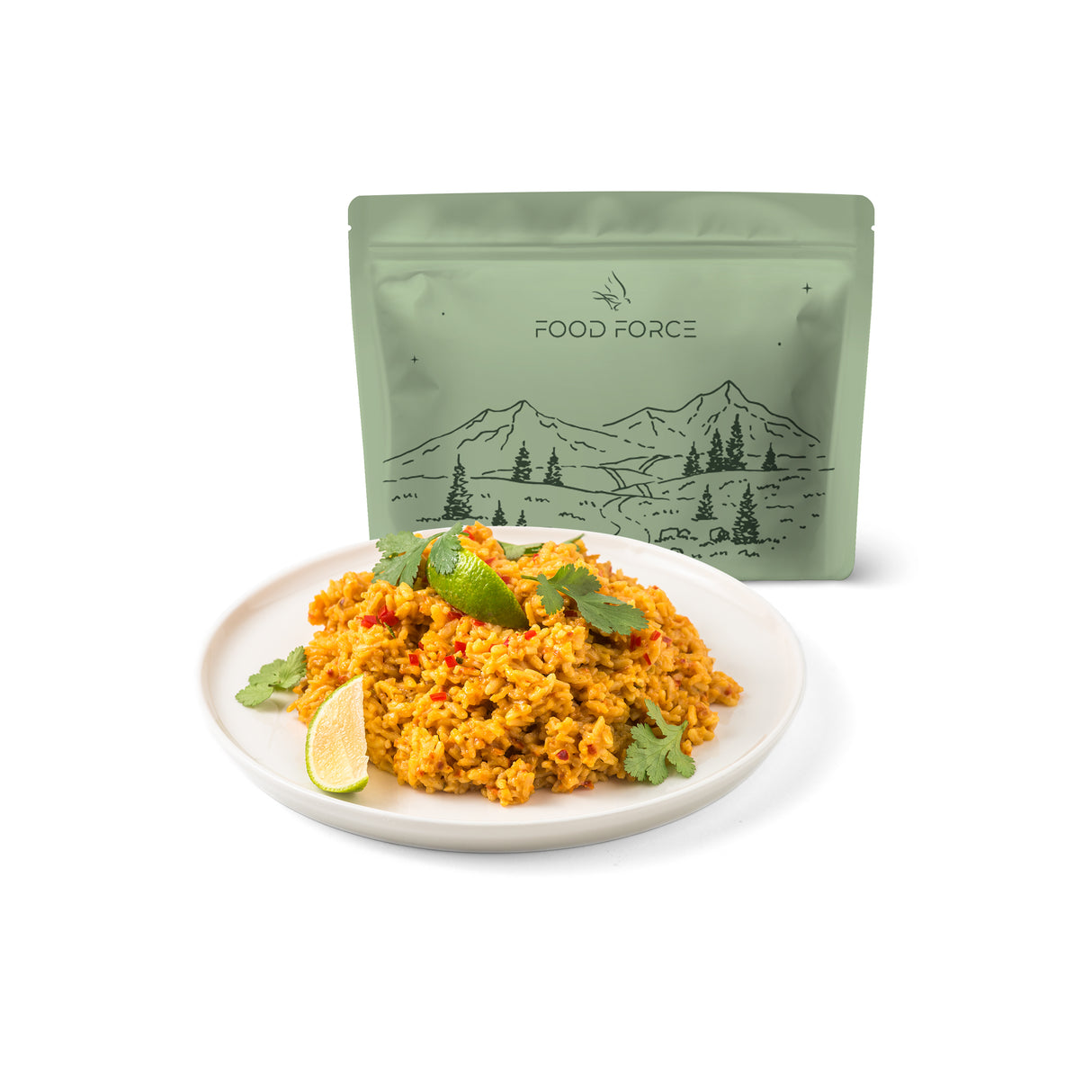 Food Force Thai Style Rice With Vegetables 150g (Vegetarian)