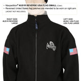 Maxpedition Reverse USA Flag Arid Patch Small