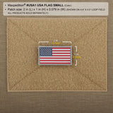 Maxpedition USA Flag (LE Thin Blue Line) Patch Small